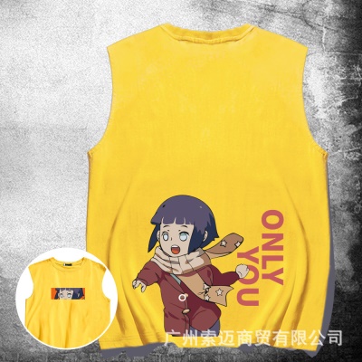 Gilet Naruto sans manches et épaules