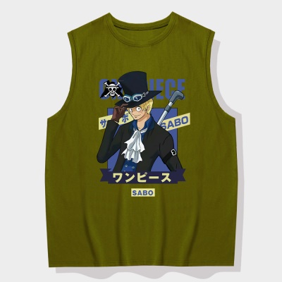 OCREA maillot de basket-ball gilet confortable en coton loose cartoon print