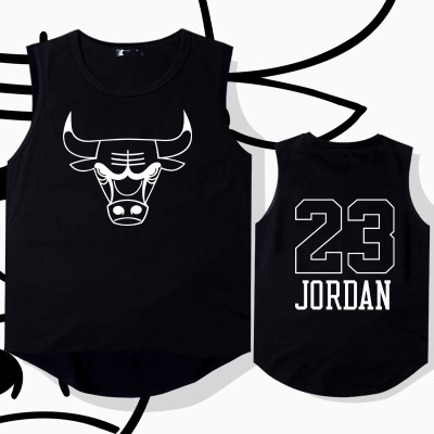 Maillot de basket-ball OCREA avec tête de taureau imprimé en nylon taille 23
