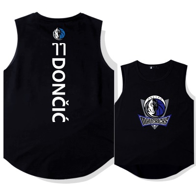 Maillot de basket-ball OCREA avec ourlet en arc Speed Dry Loose Gilet