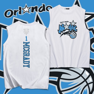 T-shirt sans manches en coton avec col rond et gilet ample