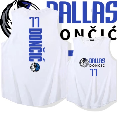 Maillot de basket-ball OCREA avec ourlet circulaire en nylon sans manches et col rond
