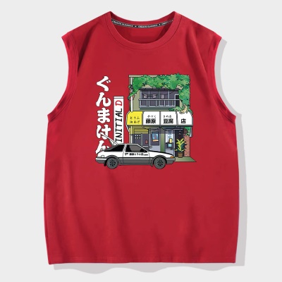 Jersey de basket-ball OCREA Fujiwara Shop imprimé en coton ample