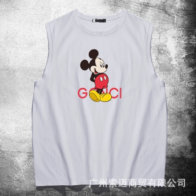 Gilet de sport ample grande taille sans manches