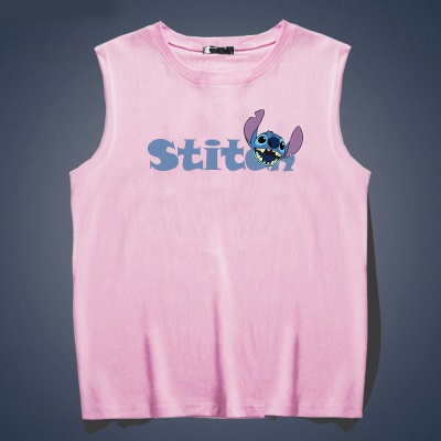 T-shirt sans manches  en coton Stylo