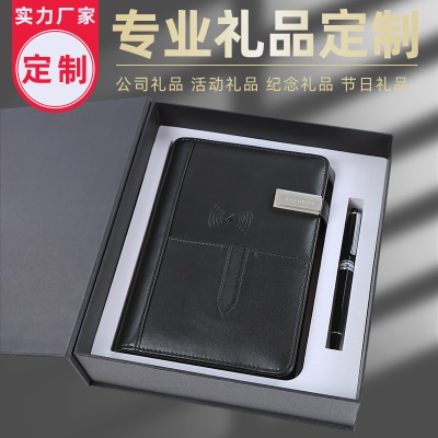 Porte carnet de notes multifonction avec charge avec et sans fil et clé USB de 16 Gb intégrée et affichage Led