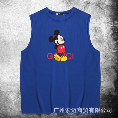Gilet de sport ample grande taille sans manches