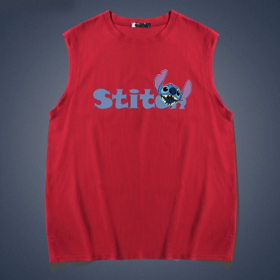 T-shirt sans manches  en coton Stylo