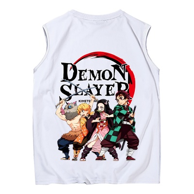 Maillot de basket-ball OCREA Ghost Destruction Couteau en coton avec épaules lâches