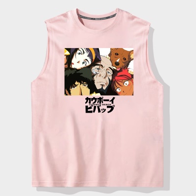 OCREA maillot de basket-ball cartoon anime loose col rond coton