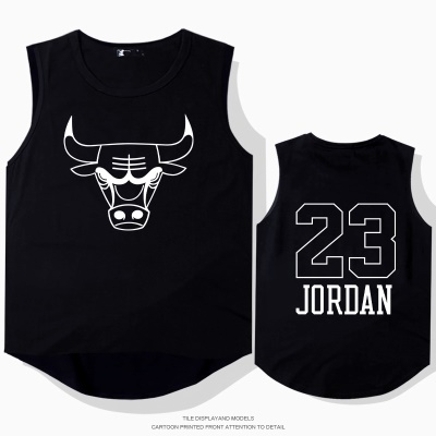 Maillot de basket-ball OCREA avec tête de taureau imprimé en nylon taille 23