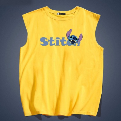 T-shirt sans manches  en coton Stylo