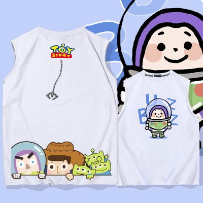 Maillot de basket-ball OCREA Toy Story avec gilet à épaules larges en coton