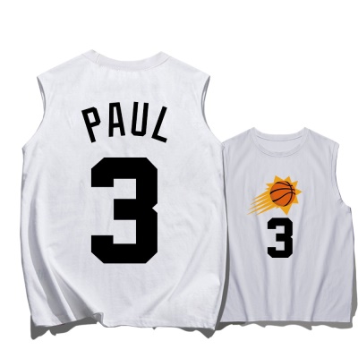 Maillot de basket-ball OCREA taille 3 avec impression de basket-ball en coton