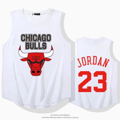 Maillot de basket-ball OCREA imprimé taureau rouge en nylon à séchage rapide
