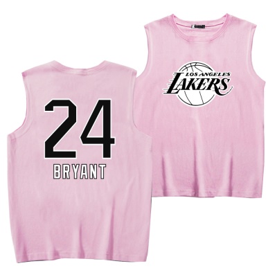 T-shirt col rond en jersey de coton Kobe n ° 24