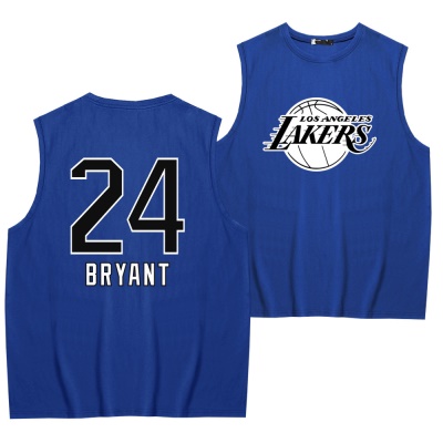 T-shirt col rond en jersey de coton Kobe n ° 24