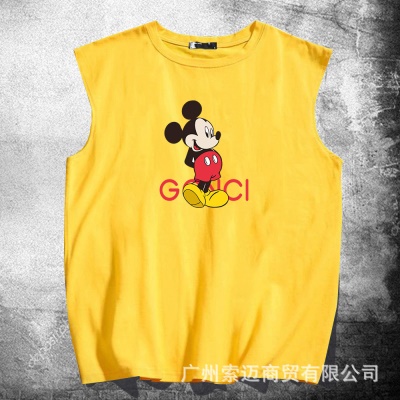 Gilet de sport ample grande taille sans manches