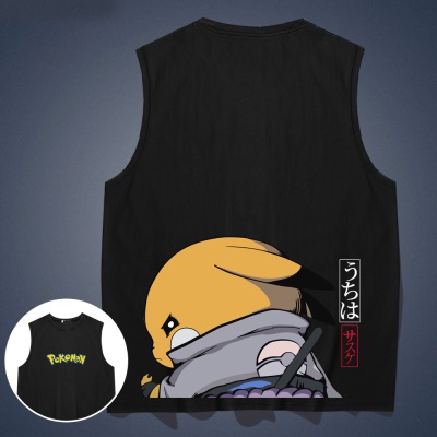 Gilet ample, sous-vêtement d'anime japonais à col rond