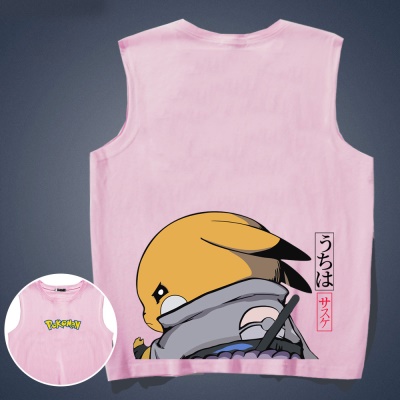 Gilet ample, sous-vêtement d'anime japonais à col rond