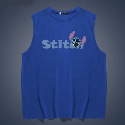 T-shirt sans manches  en coton Stylo