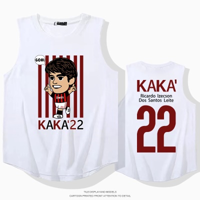 OCREA maillot de basket-ball imprimé dessin animé taille 22 lâche sans manches