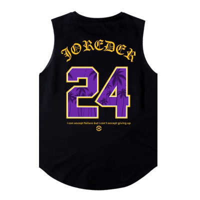 Gilet de sport épaules à séchage rapide T-shirt haut sans manches