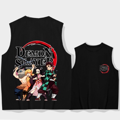 Maillot de basket-ball OCREA Ghost Destruction Couteau en coton avec épaules lâches