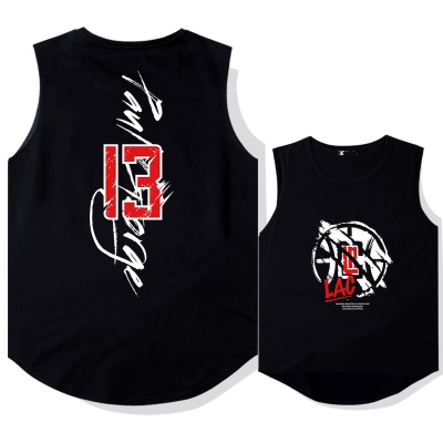 Gilet de sport épaules à séchage rapide T-shirt haut sans manches