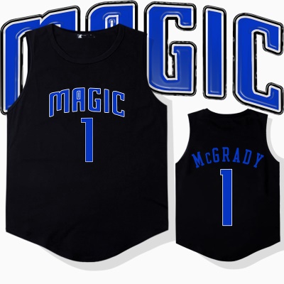 OCREA maillot de basket-ball bleu n ° 1 Speed Dry épaules