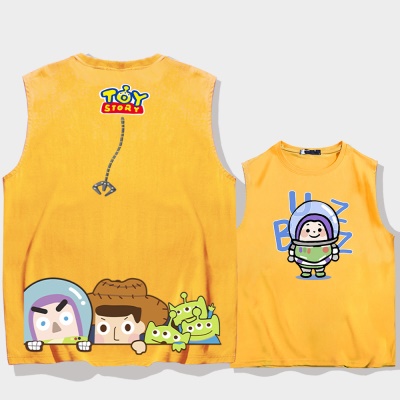 Maillot de basket-ball OCREA Toy Story avec gilet à épaules larges en coton
