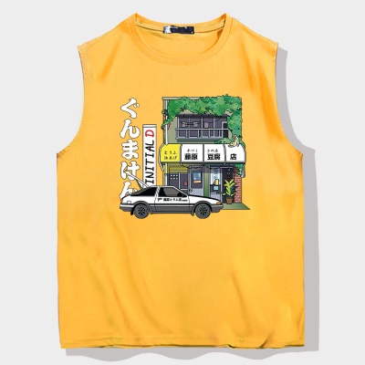 Jersey de basket-ball OCREA Fujiwara Shop imprimé en coton ample