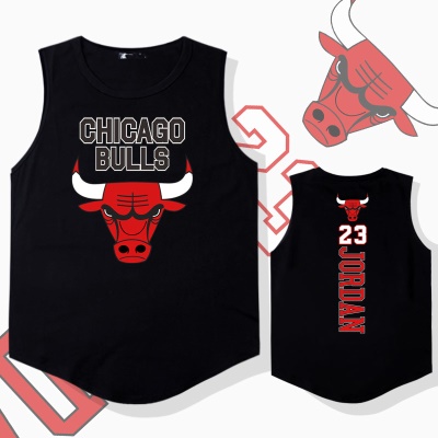 OCREA maillot de basket-ball Bulls n ° 23 loose gilet