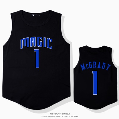 OCREA maillot de basket-ball bleu n ° 1 Speed Dry épaules