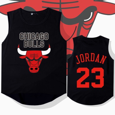 Maillot de basket-ball OCREA imprimé taureau rouge en nylon à séchage rapide