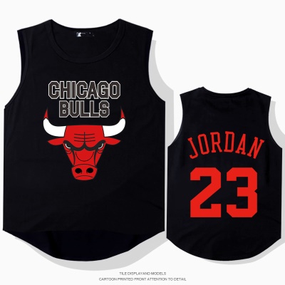 Maillot de basket-ball OCREA imprimé taureau rouge en nylon à séchage rapide