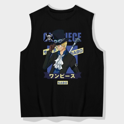 OCREA maillot de basket-ball gilet confortable en coton loose cartoon print