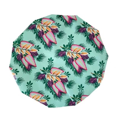 Bonnet de bain Fashion Feuilles Fleurs