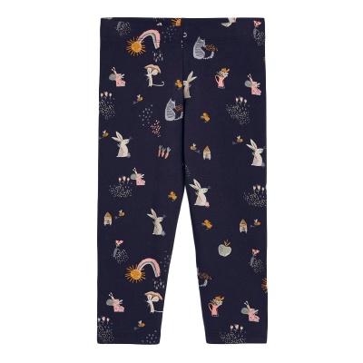 Leggings stretch pantalons tricotés pour filles