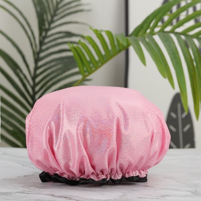 Bonnet de bain double couche laser rafraîchissant