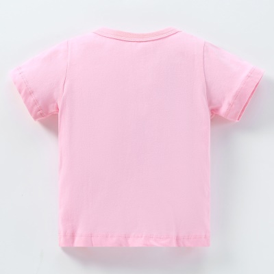 T-shirt pour enfants T-shirt col rond en coton