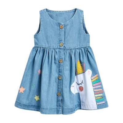 Robes pour filles Robes pour enfants Jupes pour enfants en denim