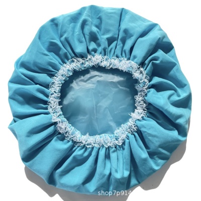 Bonnet de bain en dentelle de coton