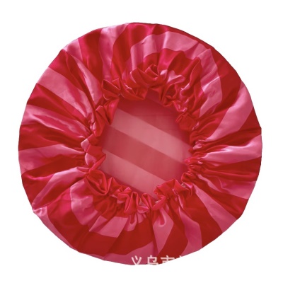 Bonnet de bain en dentelle en tissu serti