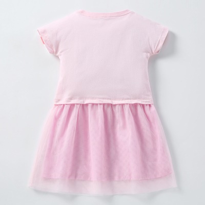 Robes pour filles Robes en coton à manches courtes pour enfants