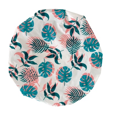 Bonnet de bain de soin de type feuille