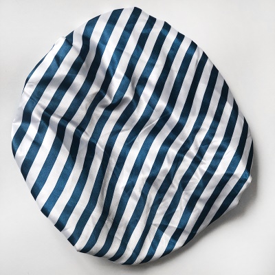 Bonnet de bain de mode à double couche avec fleurs