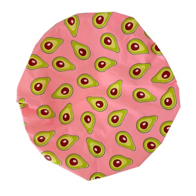 Bonnet de bain léger imprimé de fruits de dessin animé