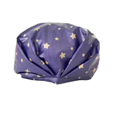 Bonnet de bain double couche Pêche rose