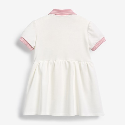 Robe à manches courtes pour les filles en tricot de dessin animé